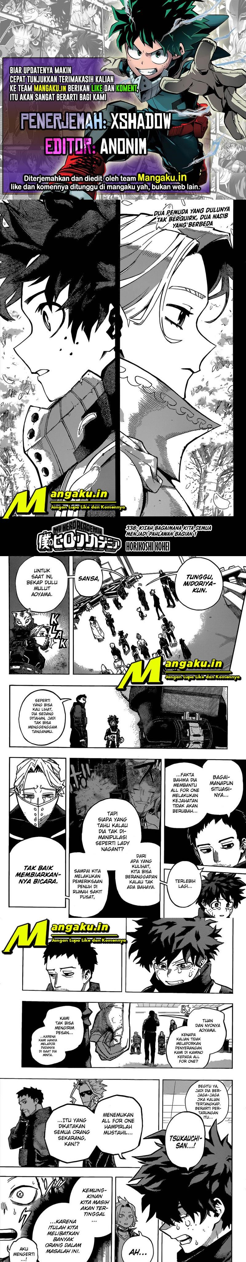 boku-no-hero-academia - Chapter: 338