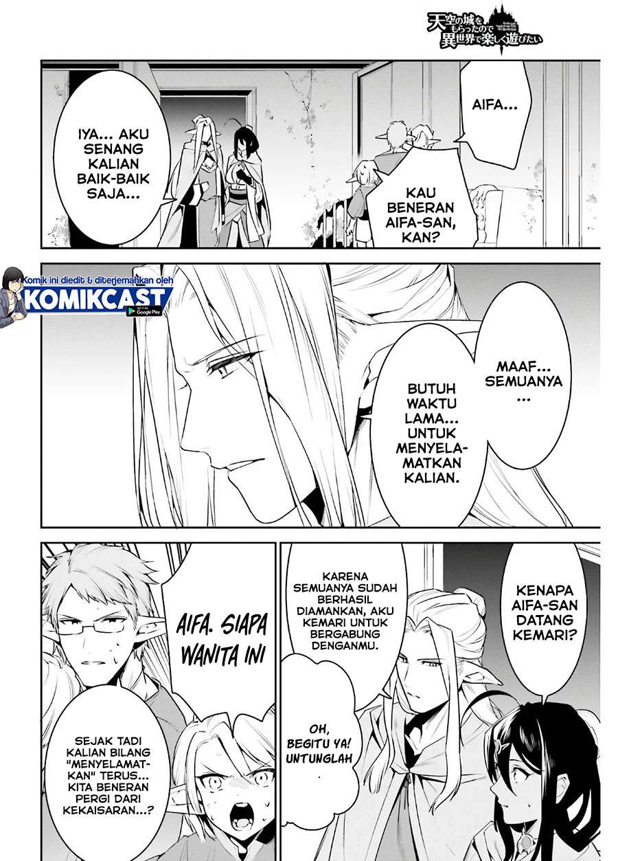 tenkuu-no-shiro-o-moratta-no-de-isekai-de-tanoshiku-asobitai - Chapter: 19