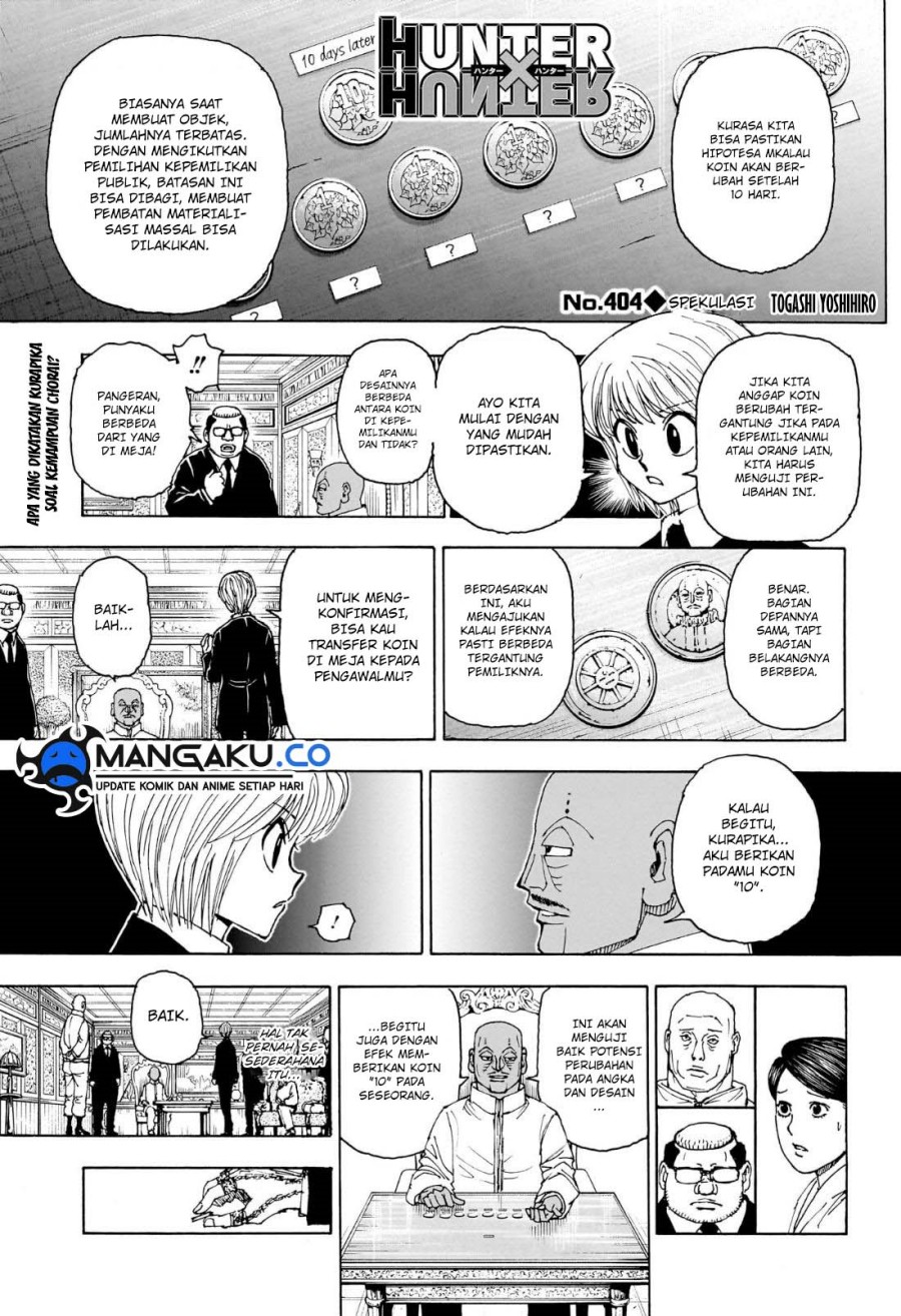 hunter-x-hunter - Chapter: 404