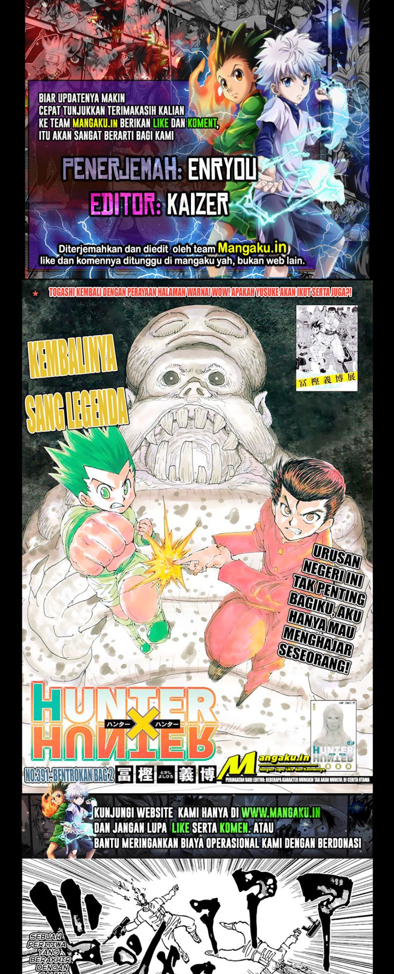 hunter-x-hunter - Chapter: 391