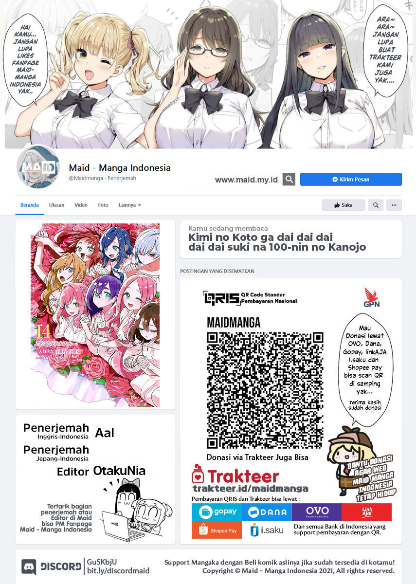 kimi-no-koto-ga-dai-dai-dai-dai-daisuki-na-100-ri-no-kanojo - Chapter: 114