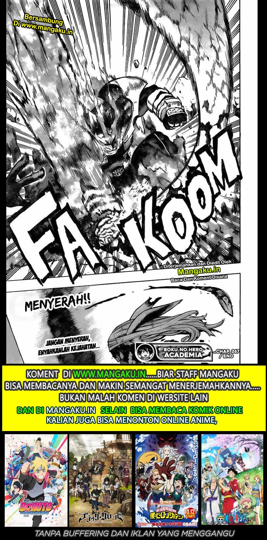 boku-no-hero-academia - Chapter: 267