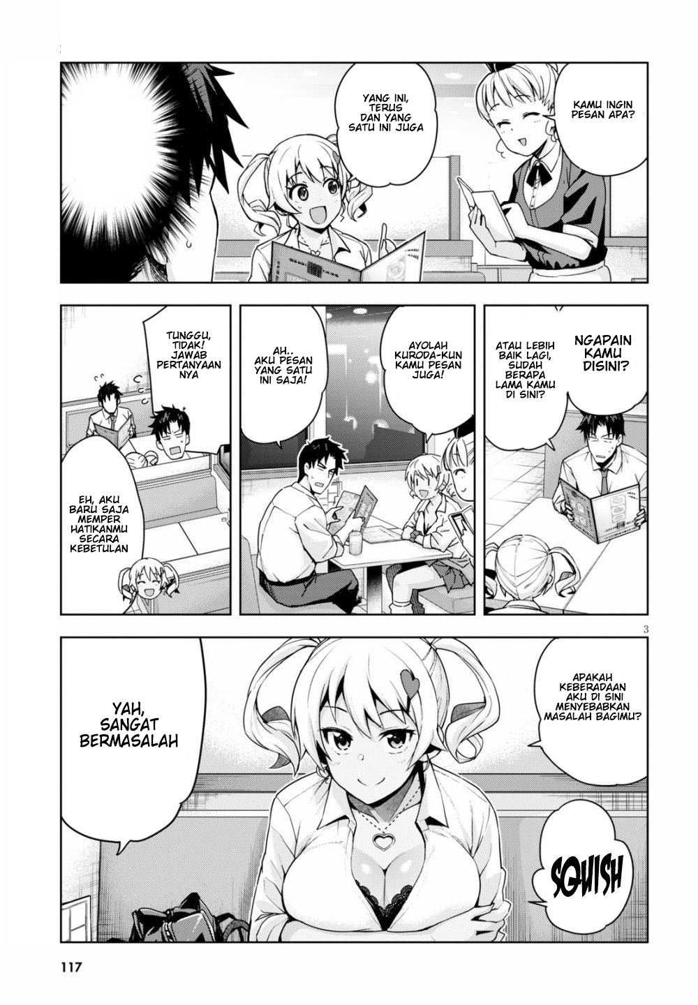 kuro-gyaru-san-ga-kuru - Chapter: 3