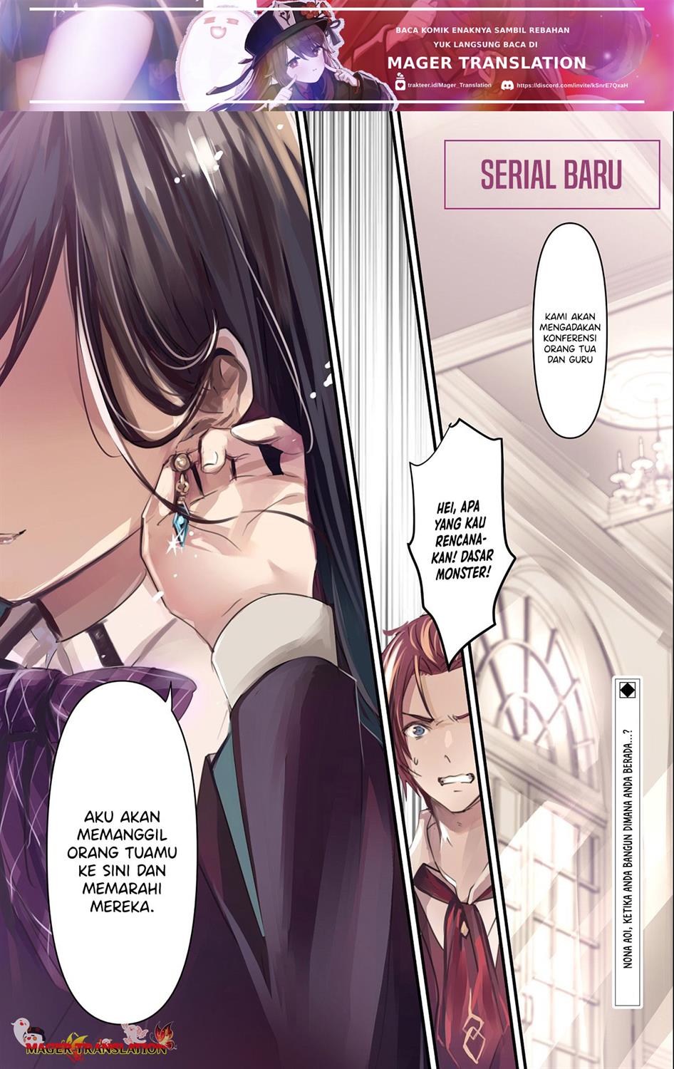isekai-teni-shite-kyoushi-ni-natta-ga-majo-to-osorerareteiru-ken-aoi-sensei-no-gakuen-funtou-nisshi - Chapter: 1