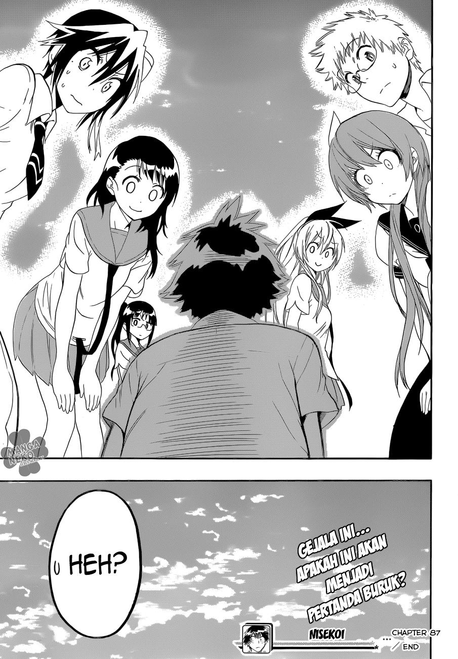 nisekoi - Chapter: 87