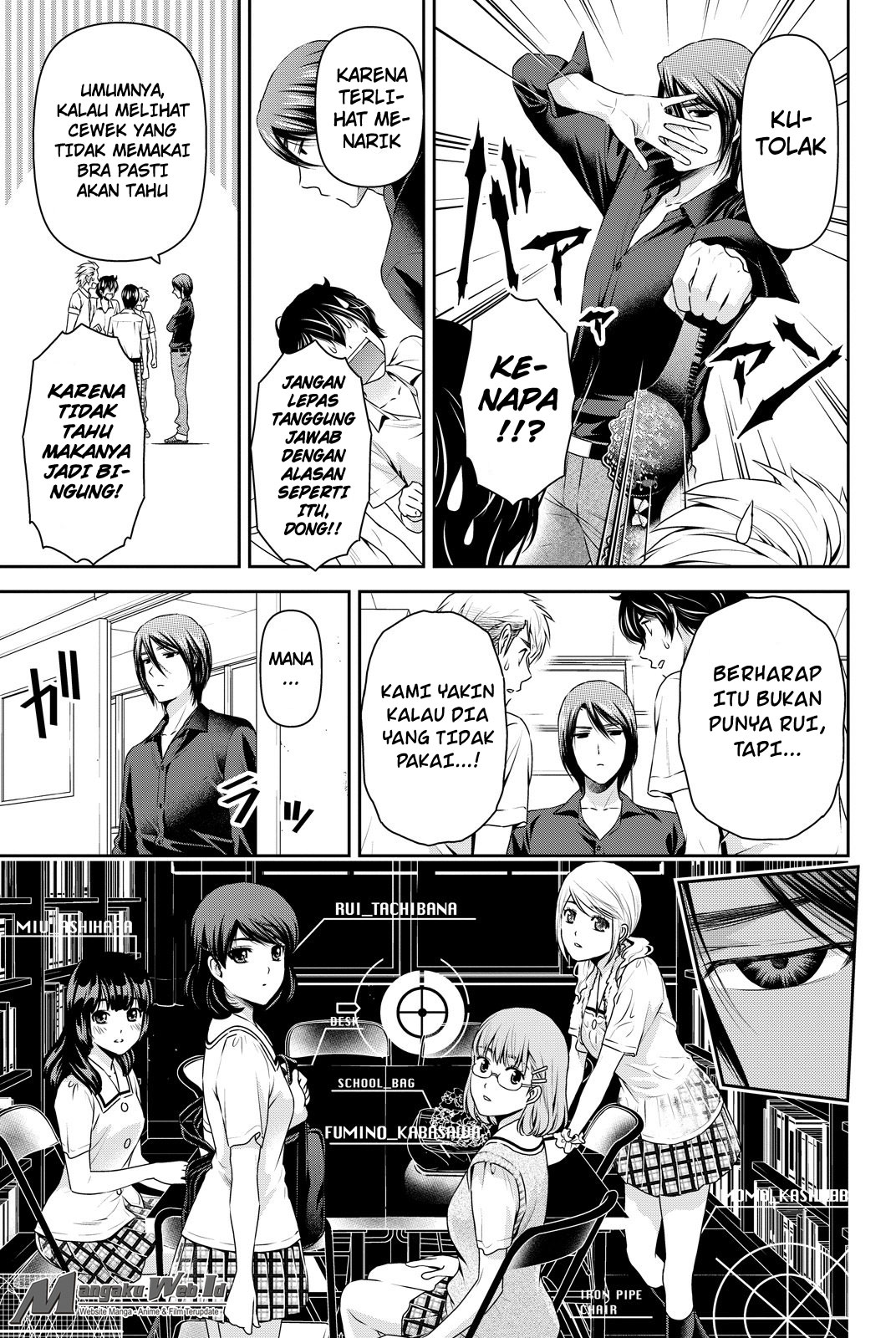 domestic-na-kanojo - Chapter: 91