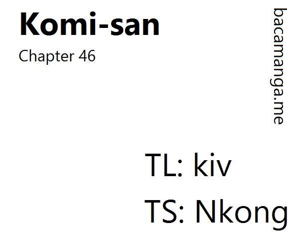 komi-san-wa-komyushou-desu - Chapter: 49