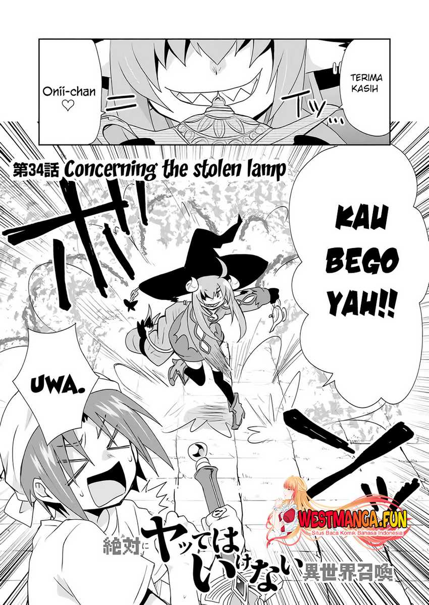 zettai-ni-yatte-wa-ikenai-isekai-shoukan - Chapter: 34