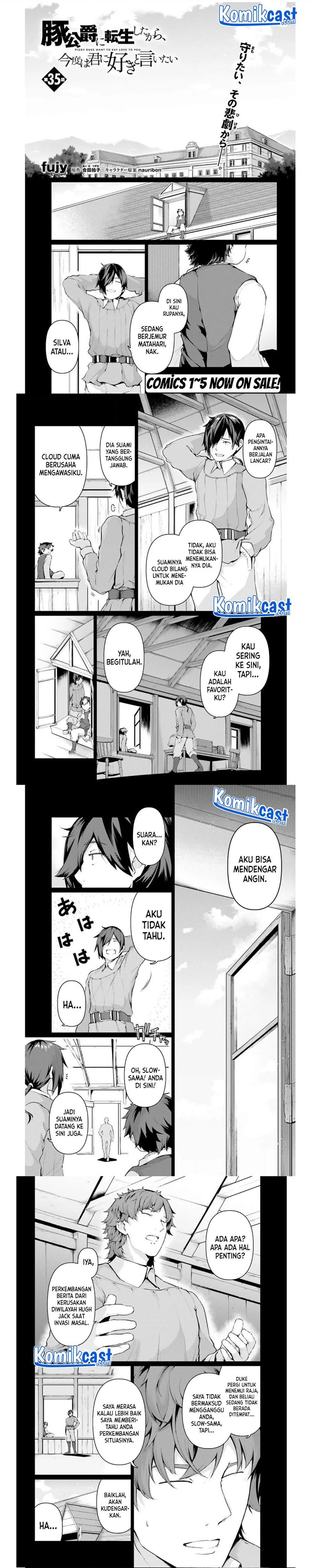 buta-koushaku-ni-tensei-shitakara-kondo-wa-kimi-ni-suki-to-iitai - Chapter: 35