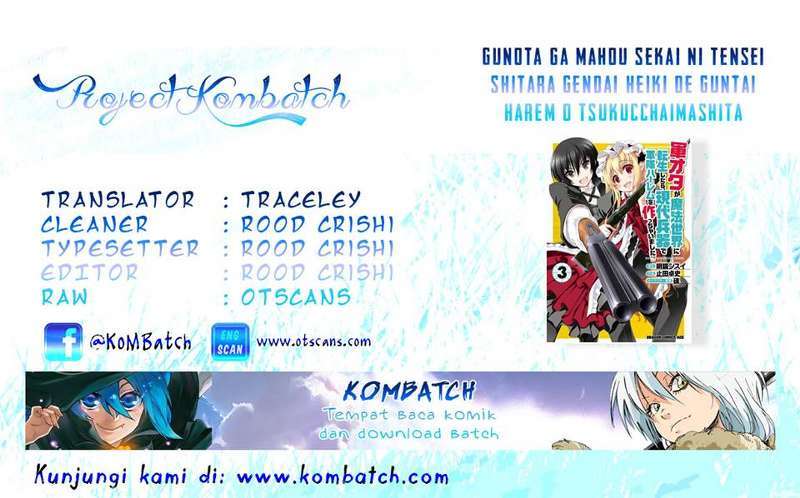 gunota-ga-mahou-sekai-ni-tensei-shitara-gendai-heiki-de-guntai-harem-o-tsukucchaimashita - Chapter: 13