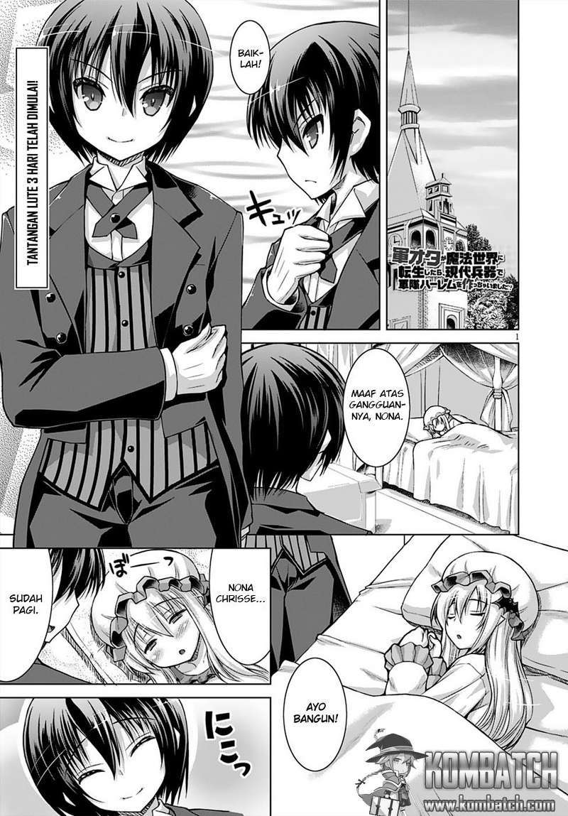 gunota-ga-mahou-sekai-ni-tensei-shitara-gendai-heiki-de-guntai-harem-o-tsukucchaimashita - Chapter: 13