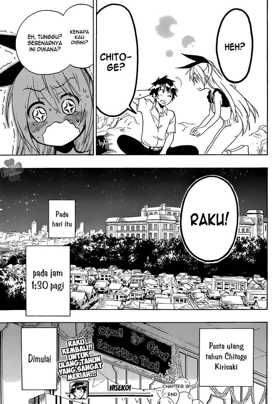 nisekoi - Chapter: 91