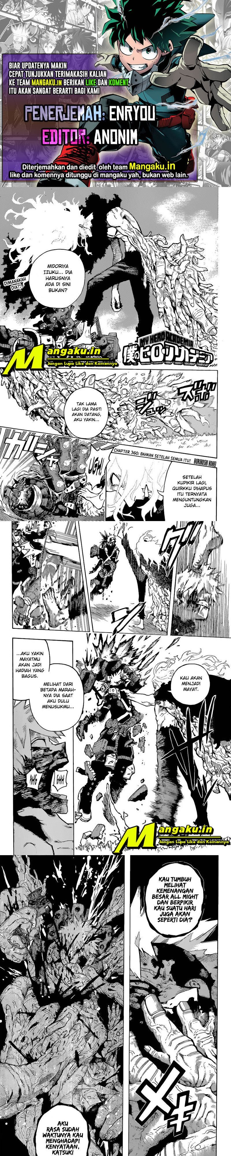 boku-no-hero-academia - Chapter: 360