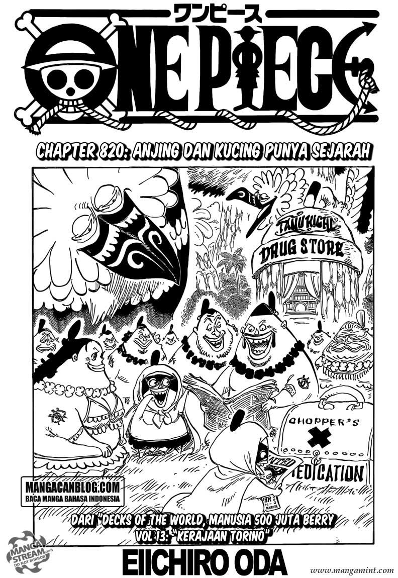 one-piece-id - Chapter: 820