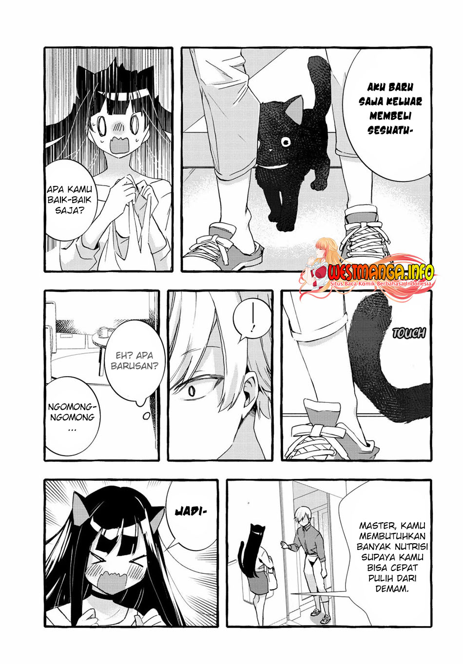 chiteki-de-cool-na-kouhai-bijo-ore-no-kai-neko-ni-naru - Chapter: 3