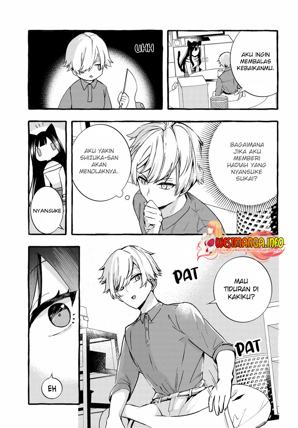 chiteki-de-cool-na-kouhai-bijo-ore-no-kai-neko-ni-naru - Chapter: 3