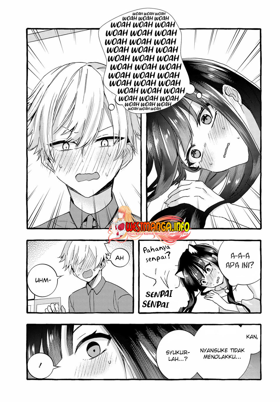 chiteki-de-cool-na-kouhai-bijo-ore-no-kai-neko-ni-naru - Chapter: 3