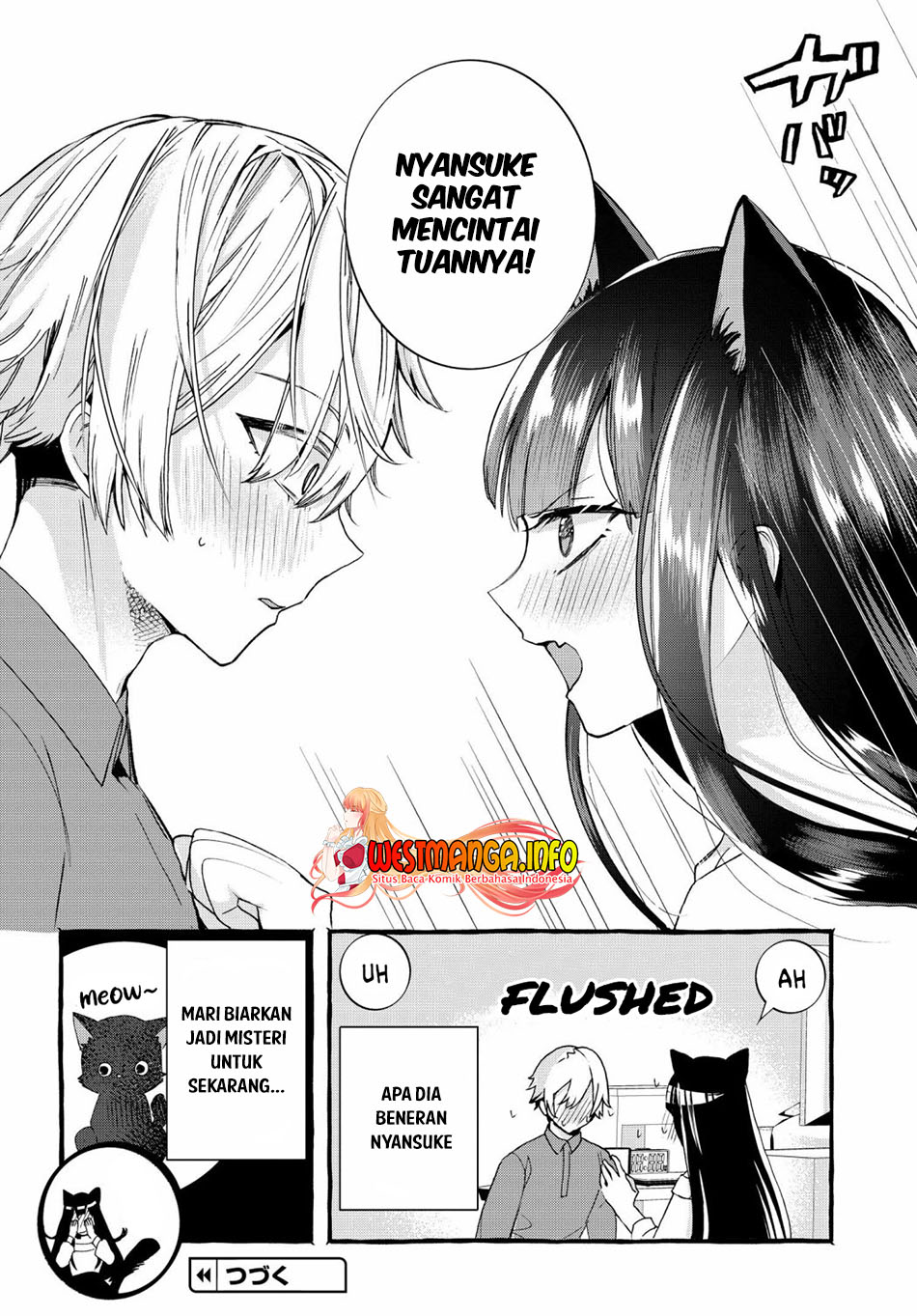 chiteki-de-cool-na-kouhai-bijo-ore-no-kai-neko-ni-naru - Chapter: 3