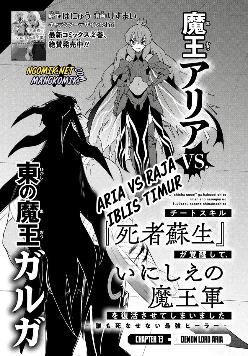 cheat-skill-shisha-sosei-ga-kakusei-shite-inishieno-maougun-wo-fukkatsu-sasete-shimaimashita-dare-mo-shinasenai-saikyou-hiiro - Chapter: 13