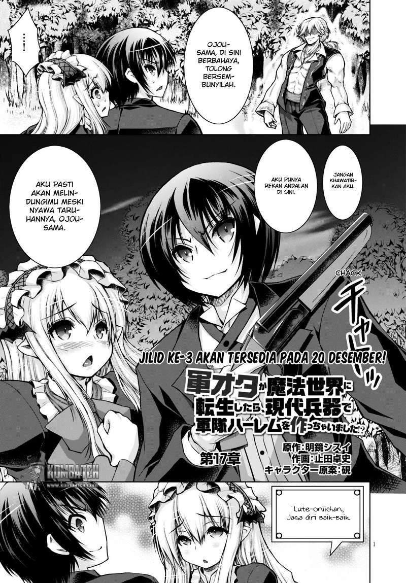 gunota-ga-mahou-sekai-ni-tensei-shitara-gendai-heiki-de-guntai-harem-o-tsukucchaimashita - Chapter: 17