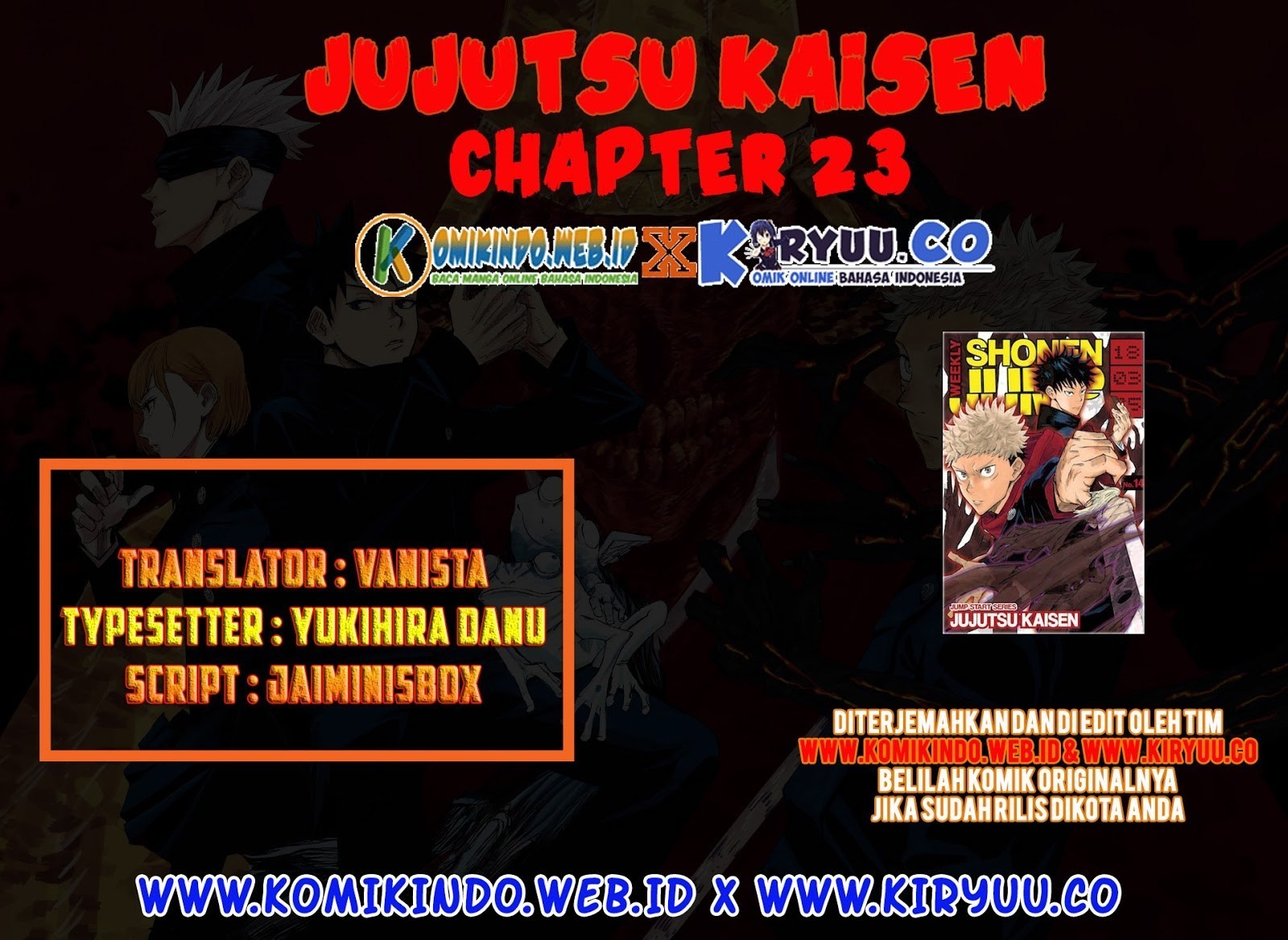 jujutsu-kaisen - Chapter: 23