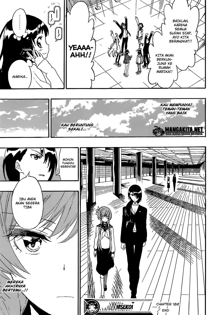 nisekoi - Chapter: 182