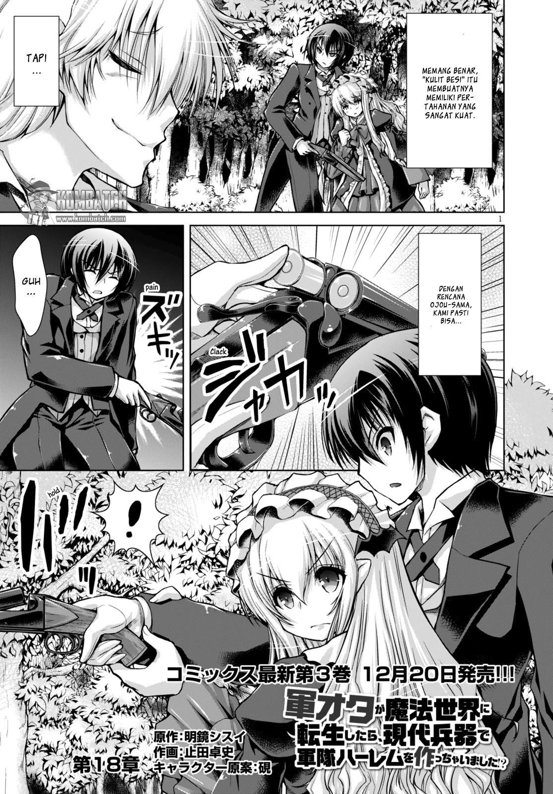 gunota-ga-mahou-sekai-ni-tensei-shitara-gendai-heiki-de-guntai-harem-o-tsukucchaimashita - Chapter: 18