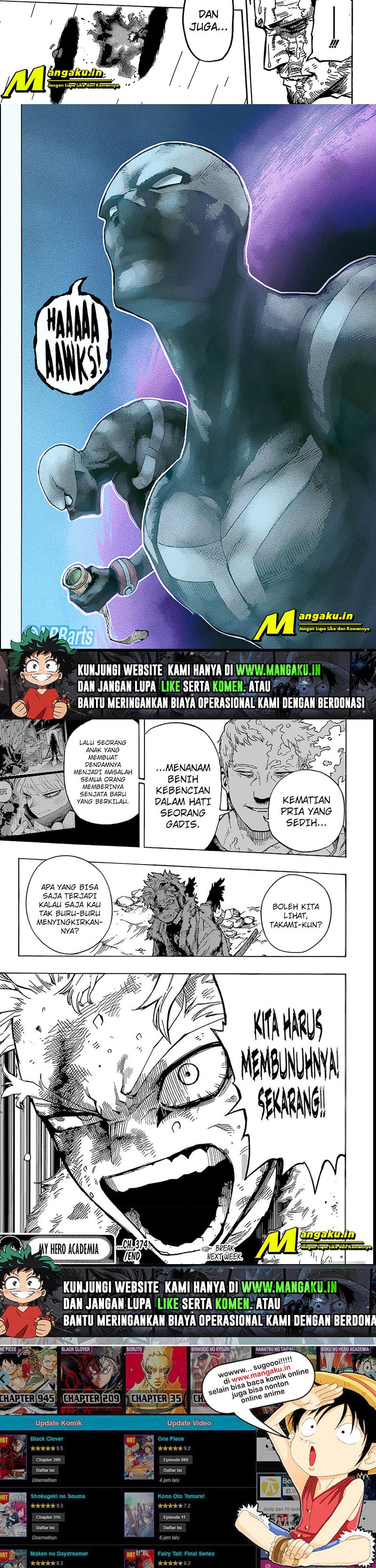 boku-no-hero-academia - Chapter: 374