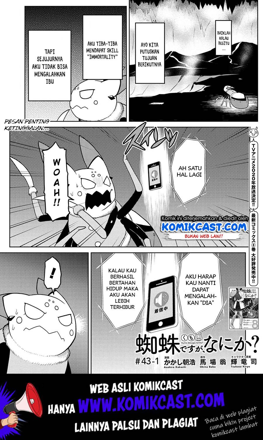 kumo-desu-ga-nani-ka - Chapter: 43.1