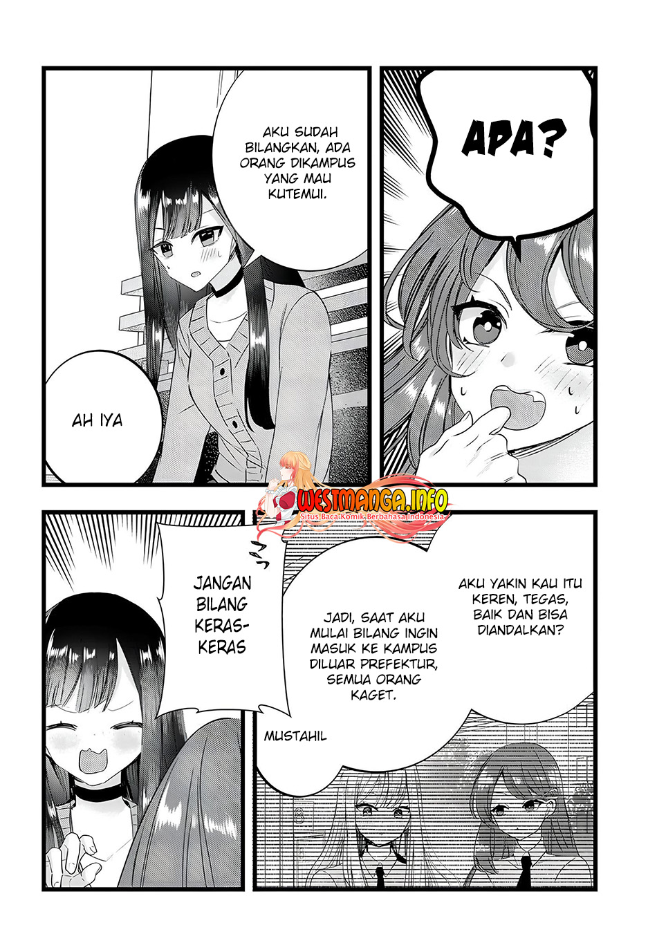 chiteki-de-cool-na-kouhai-bijo-ore-no-kai-neko-ni-naru - Chapter: 16