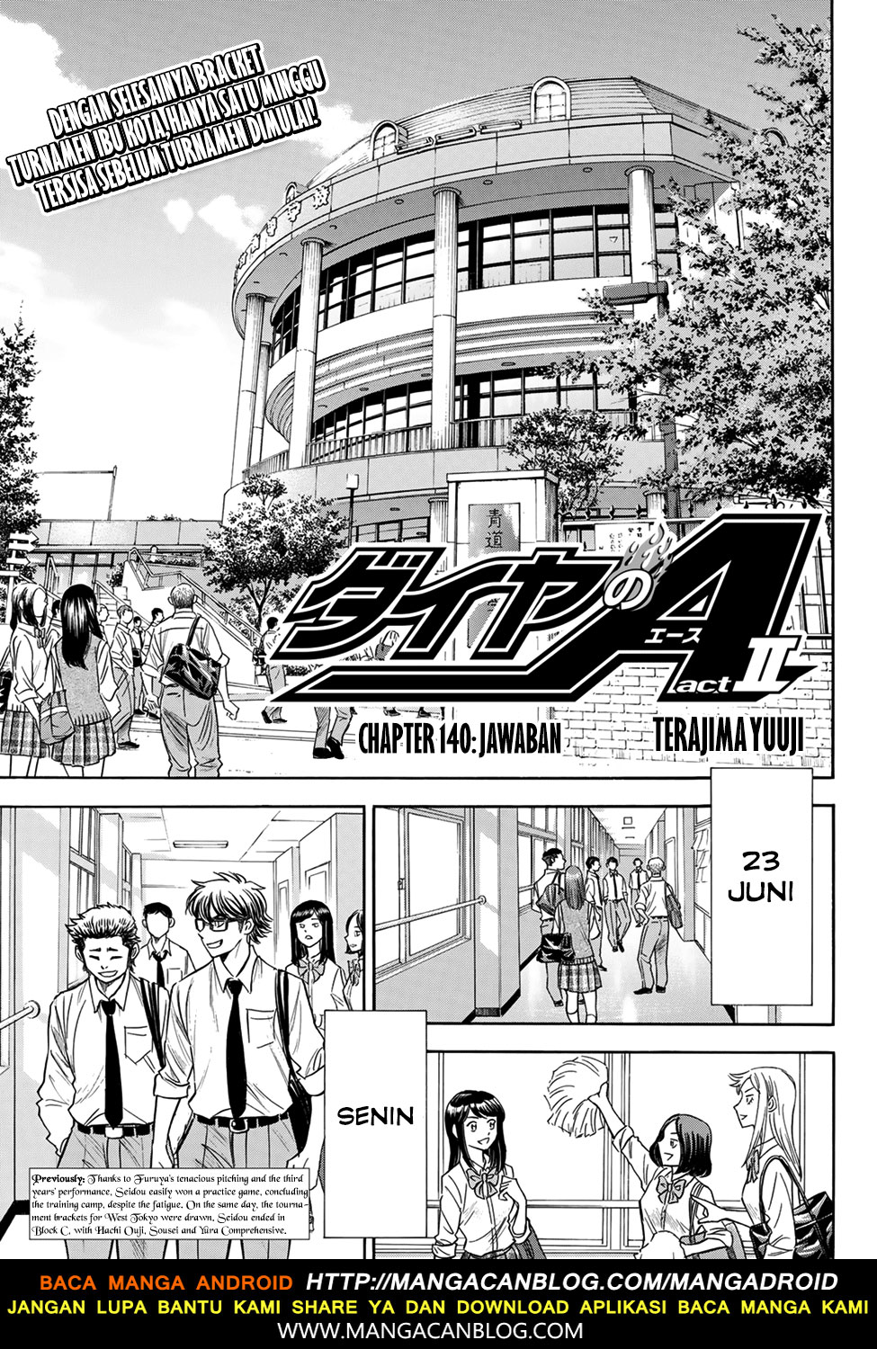 diamond-no-ace-act-2 - Chapter: 140