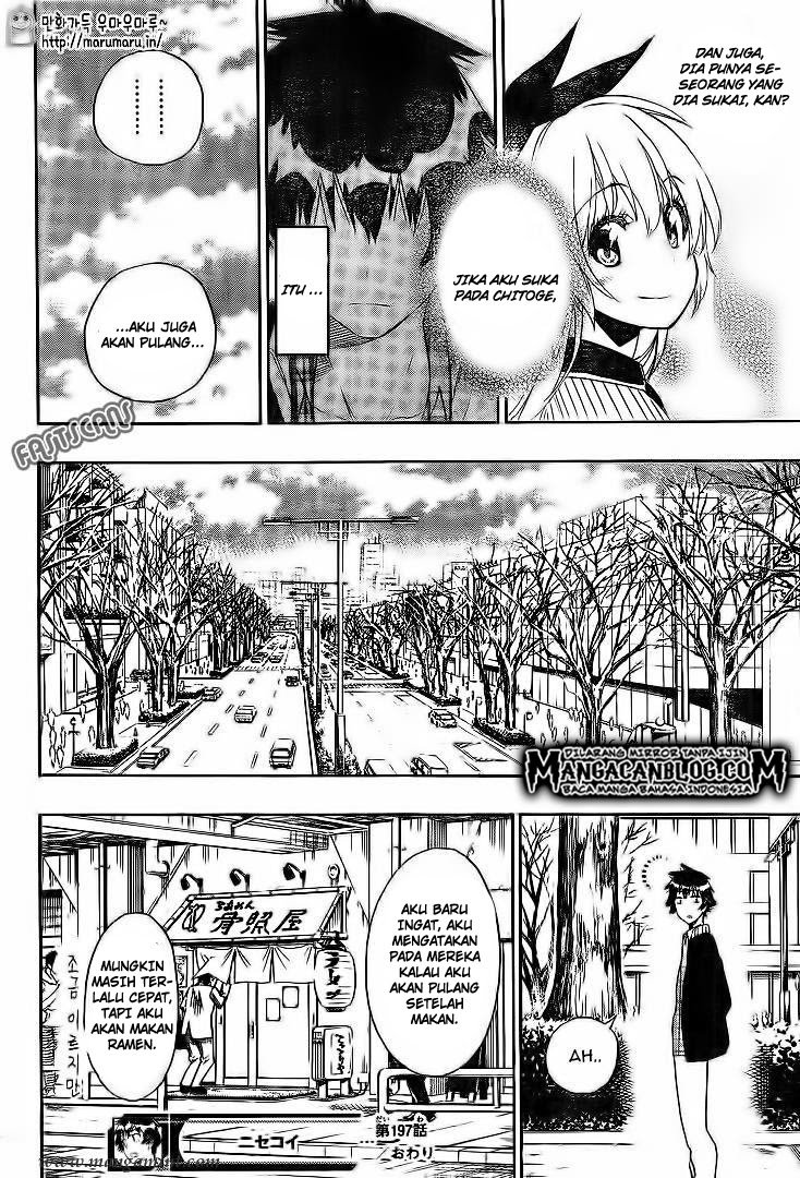 nisekoi - Chapter: 197