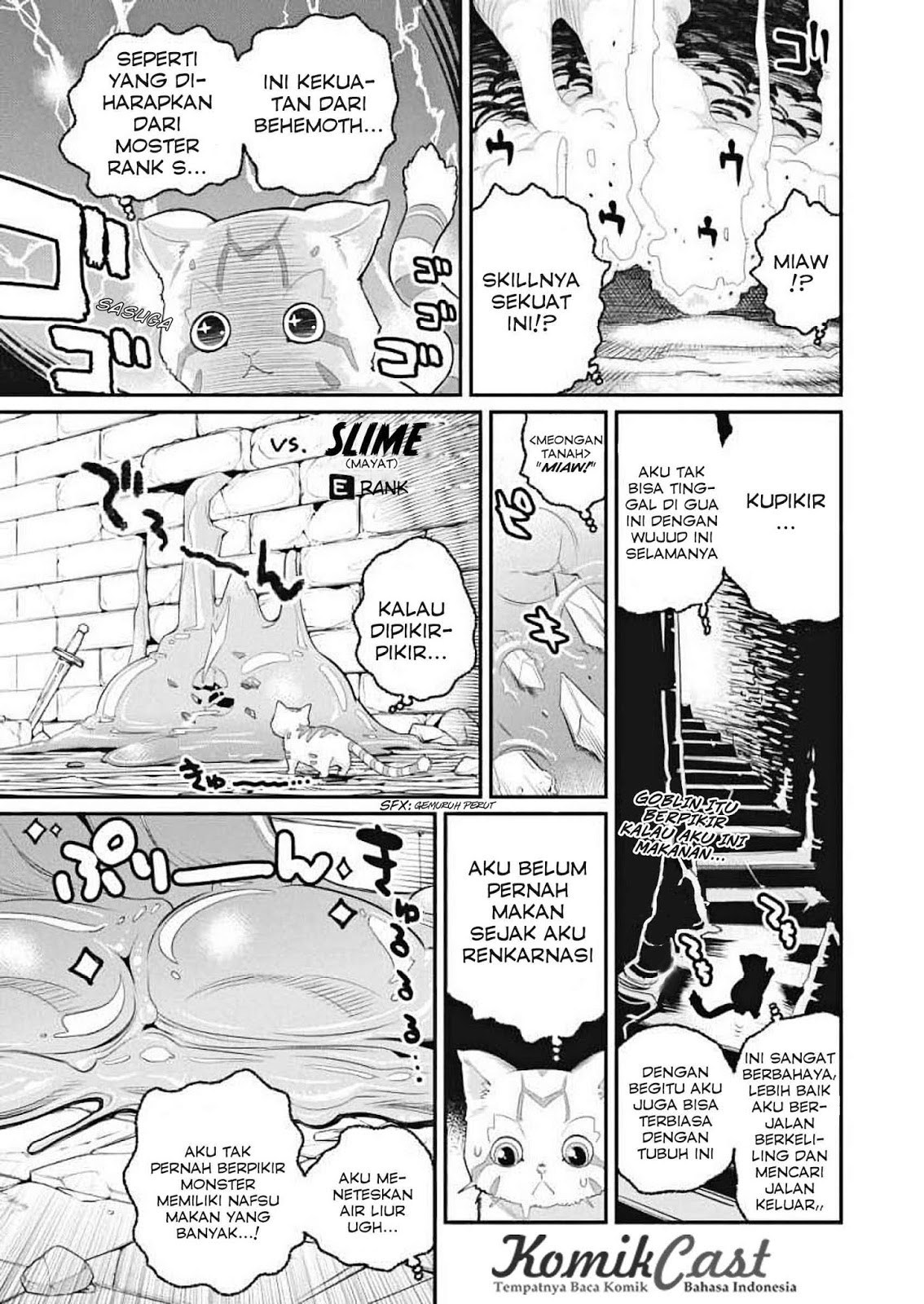 s-rank-monster-no-behemoth-dakedo-neko-to-machigawarete-erufu-musume-no-kishi-pet-toshite-kurashitemasu - Chapter: 1