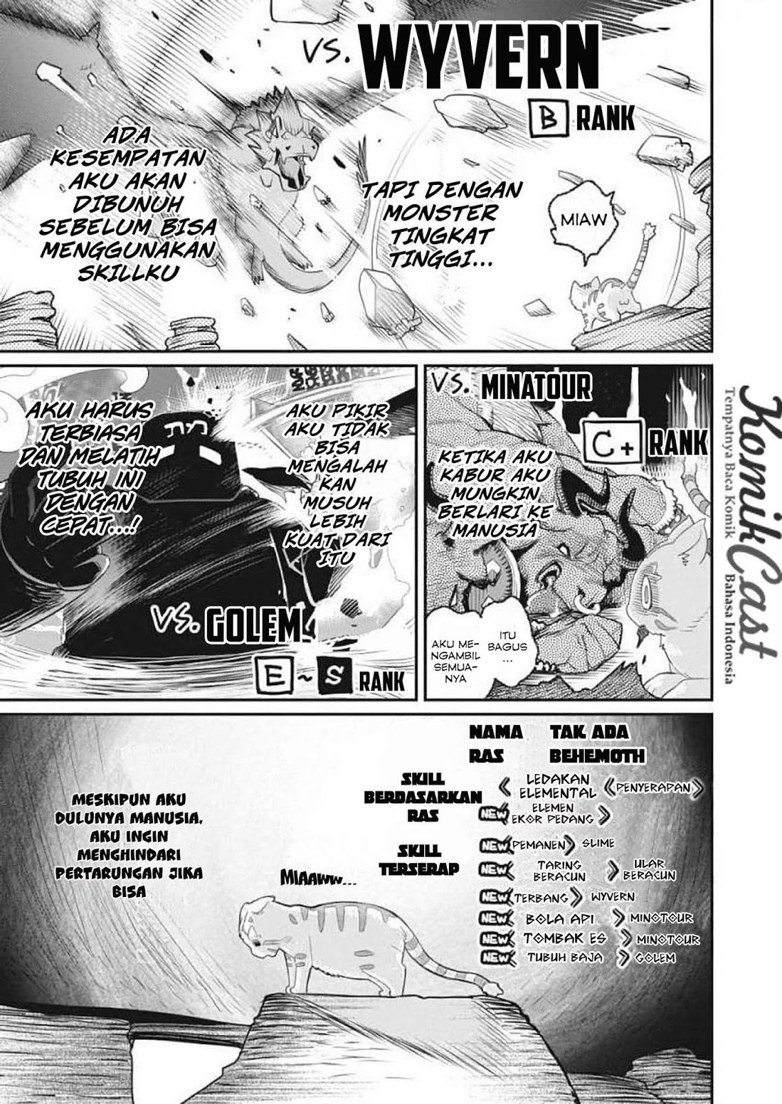 s-rank-monster-no-behemoth-dakedo-neko-to-machigawarete-erufu-musume-no-kishi-pet-toshite-kurashitemasu - Chapter: 1