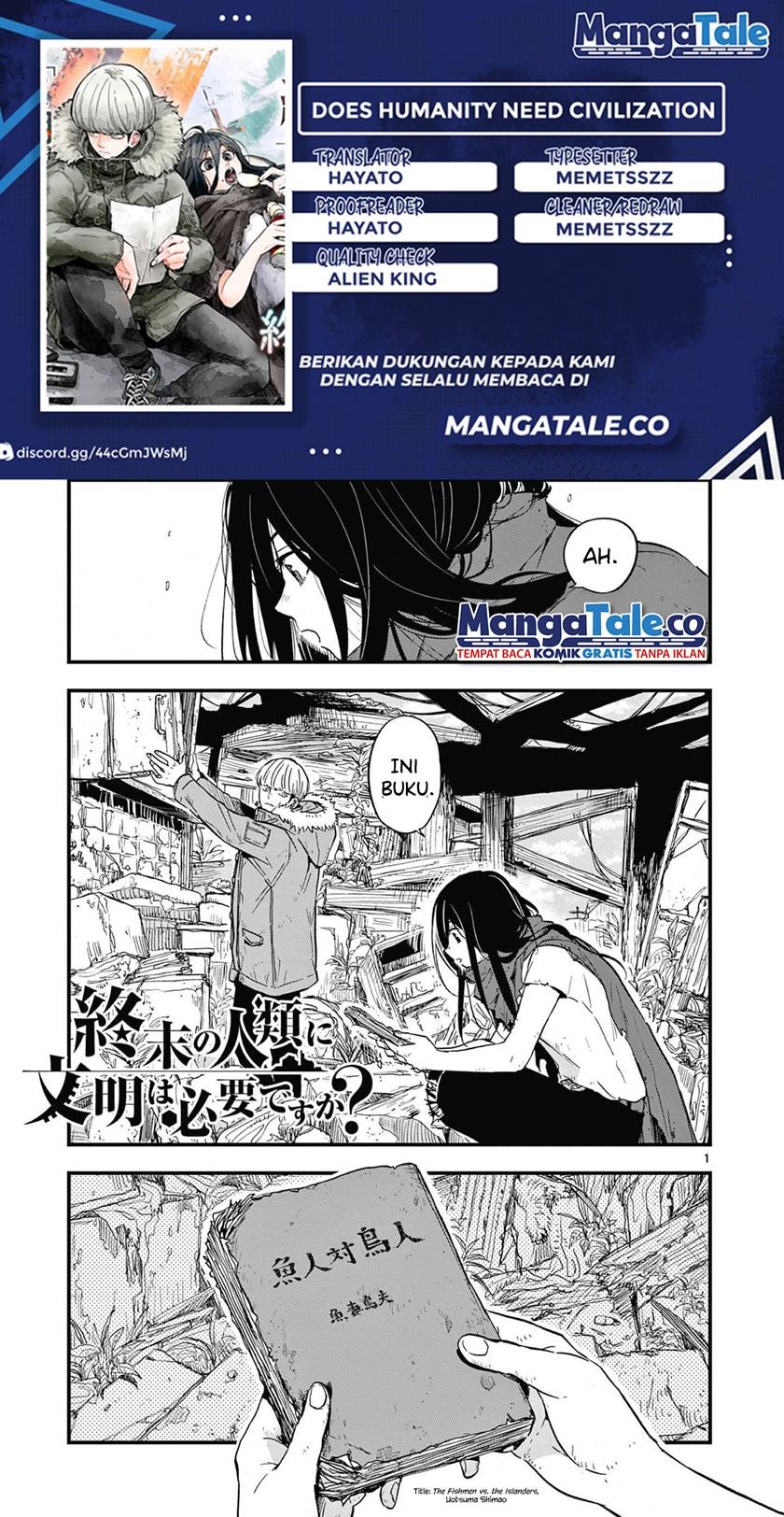 shuumatsu-no-jinrui-ni-bunmei-wa-hitsuyou-desu-ka - Chapter: 5