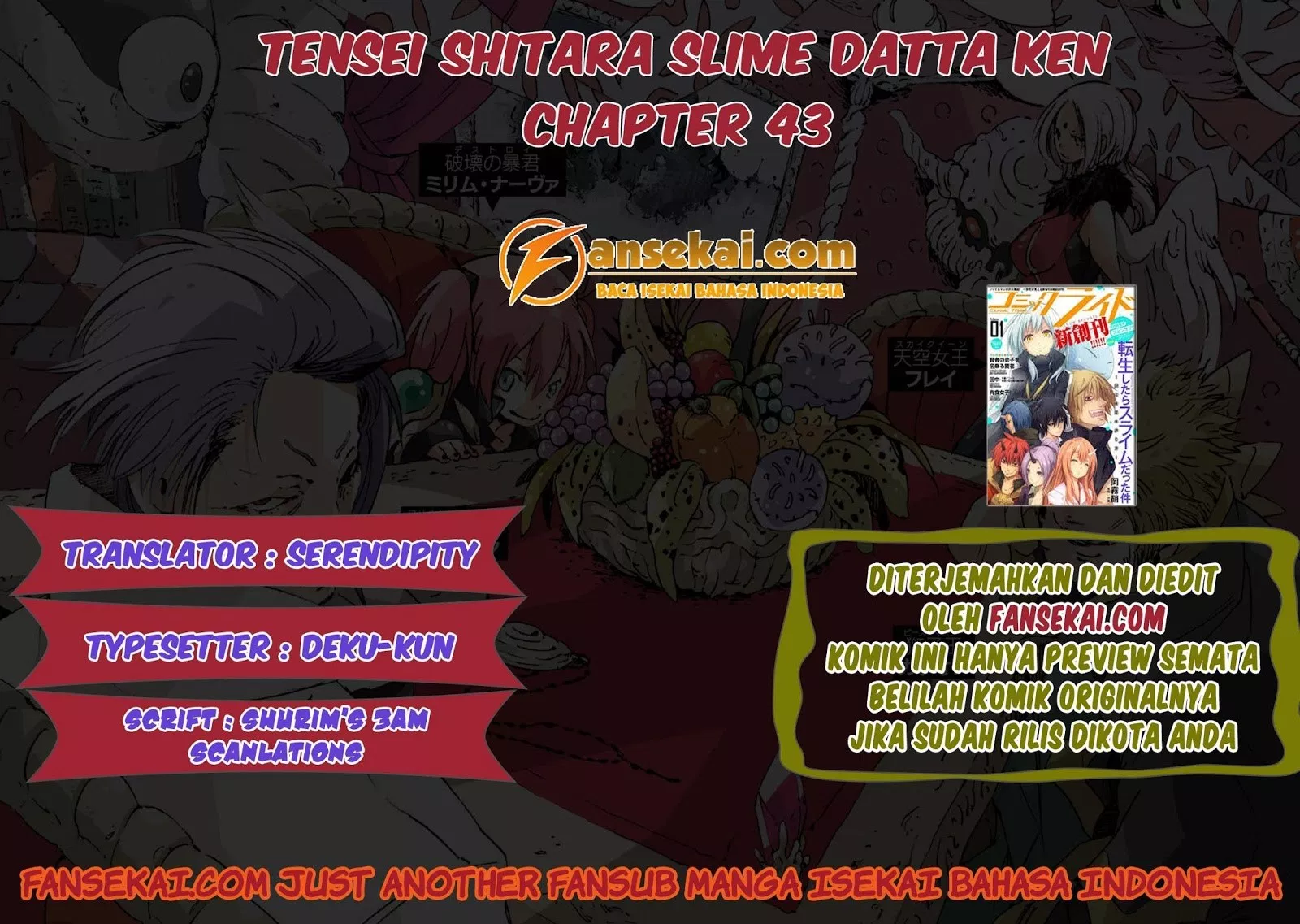 tensei-shitara-slime-datta-ken - Chapter: 43