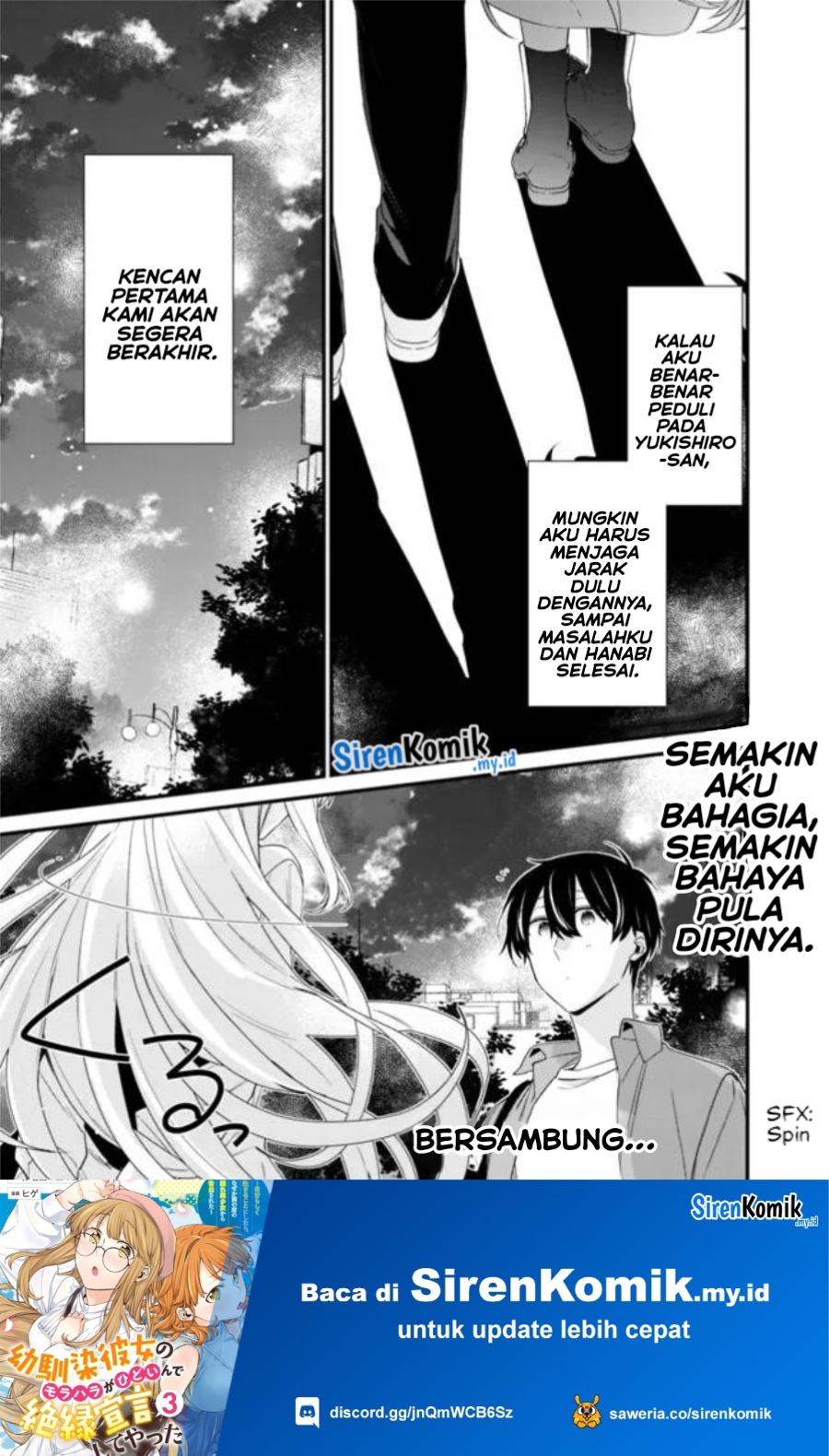 osananajimi-kanojo-no-morahara-ga-hidoin-de-zetsuen-sengen-shite-yatta - Chapter: 23.1