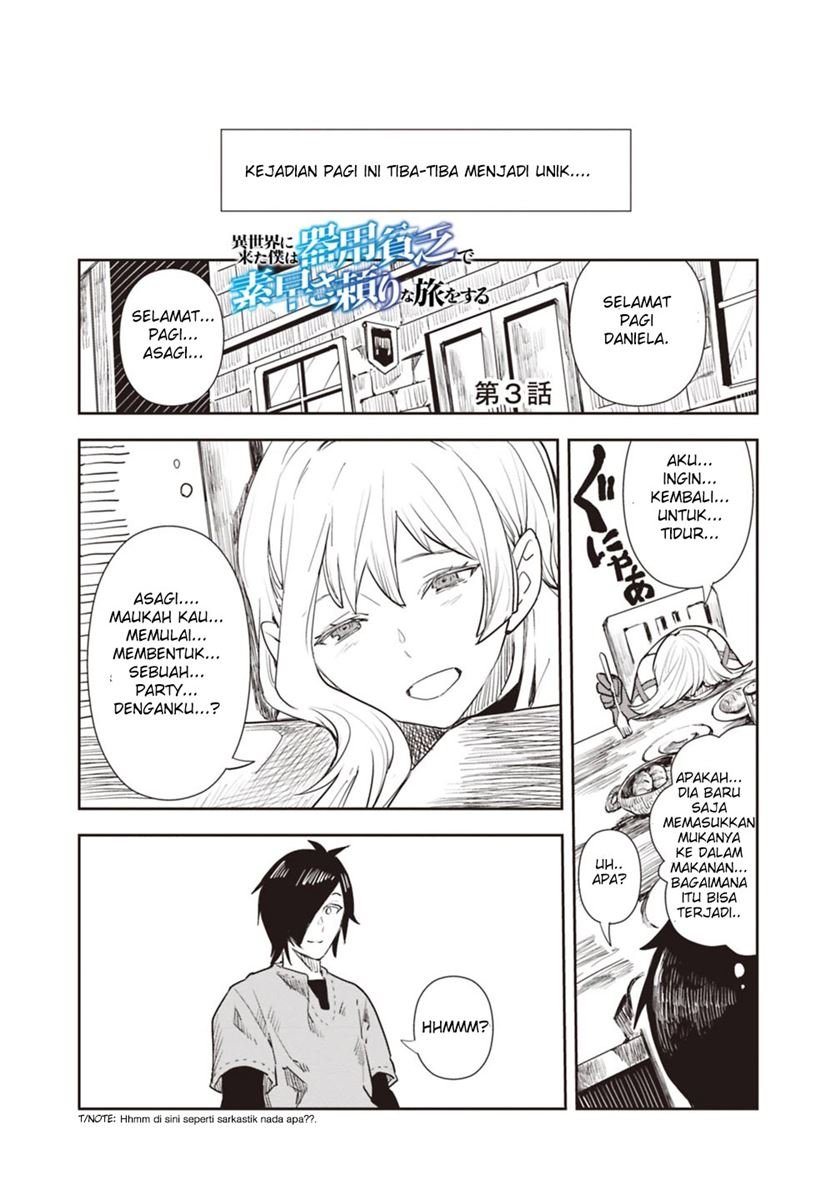 isekai-ni-kita-boku-wa-kiyoubinbode-subayasa-tayorina-tabi-wo-suru - Chapter: 3