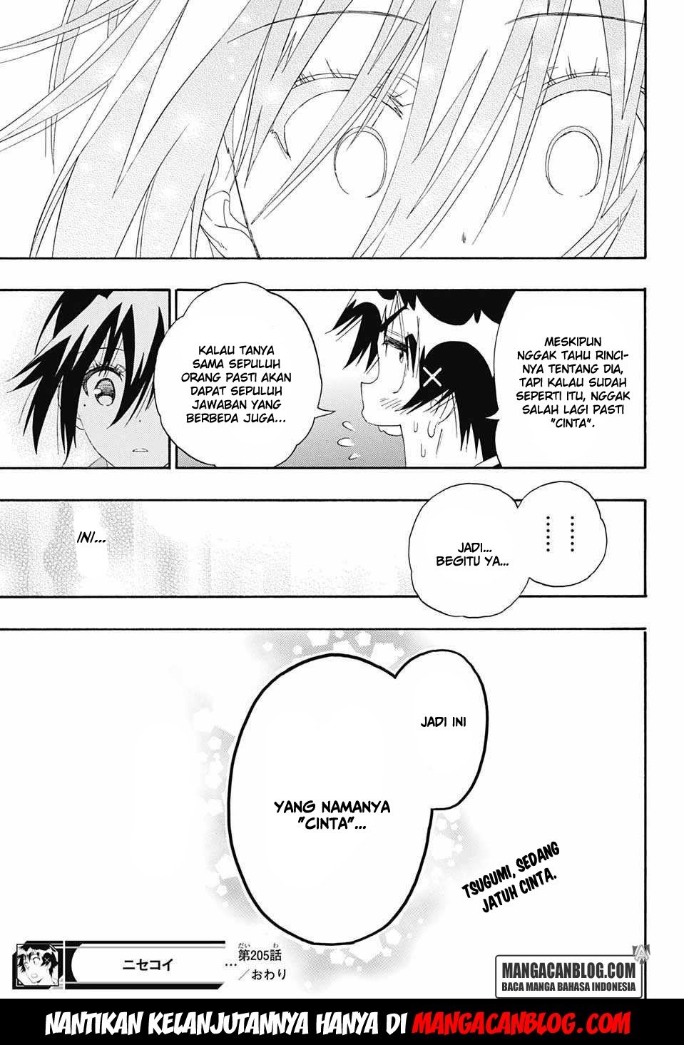 nisekoi - Chapter: 205