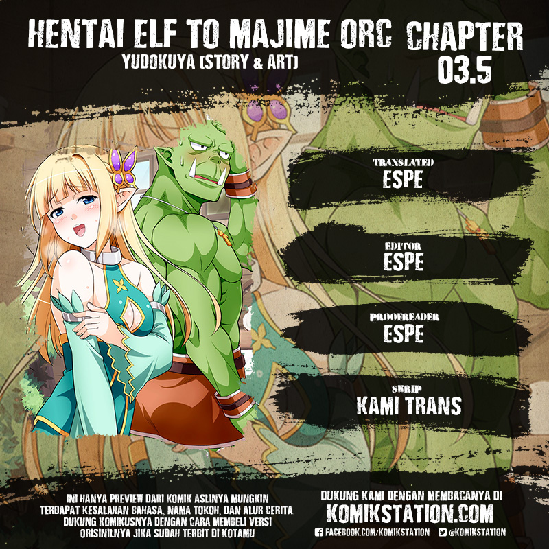 hentai-elf-to-majime-orc - Chapter: 3.5