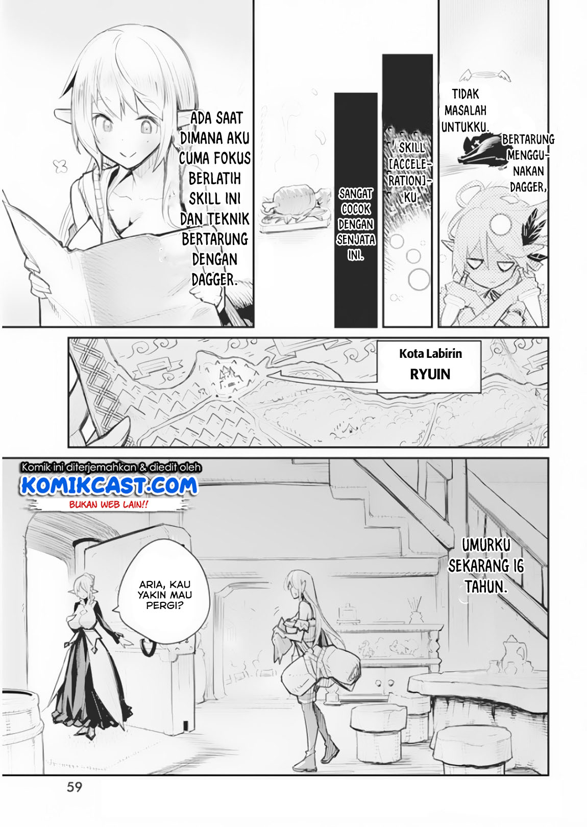 s-rank-monster-no-behemoth-dakedo-neko-to-machigawarete-erufu-musume-no-kishi-pet-toshite-kurashitemasu - Chapter: 17