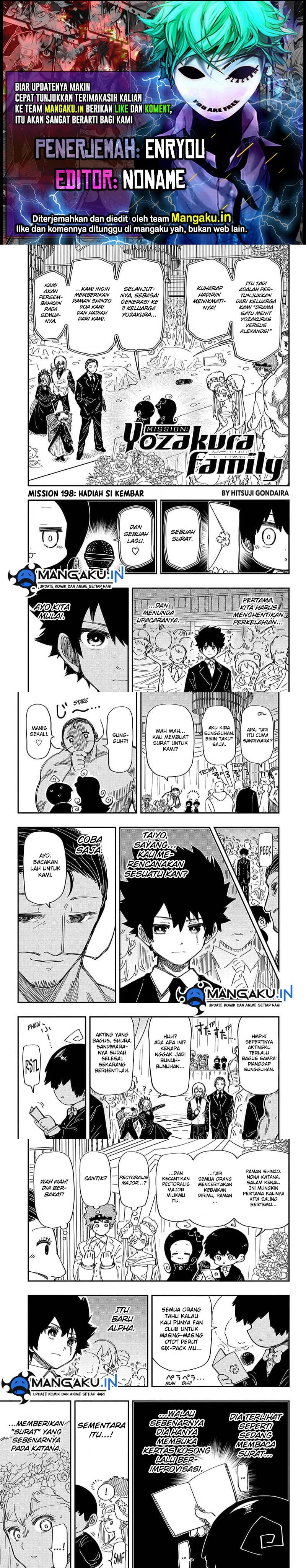 mission-yozakura-family - Chapter: 198