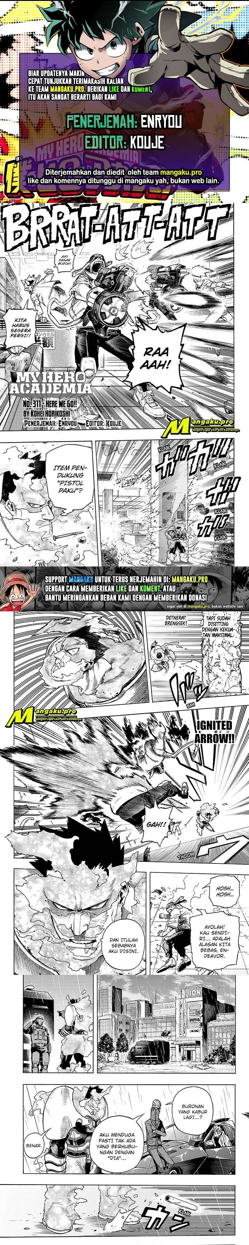 boku-no-hero-academia - Chapter: 311