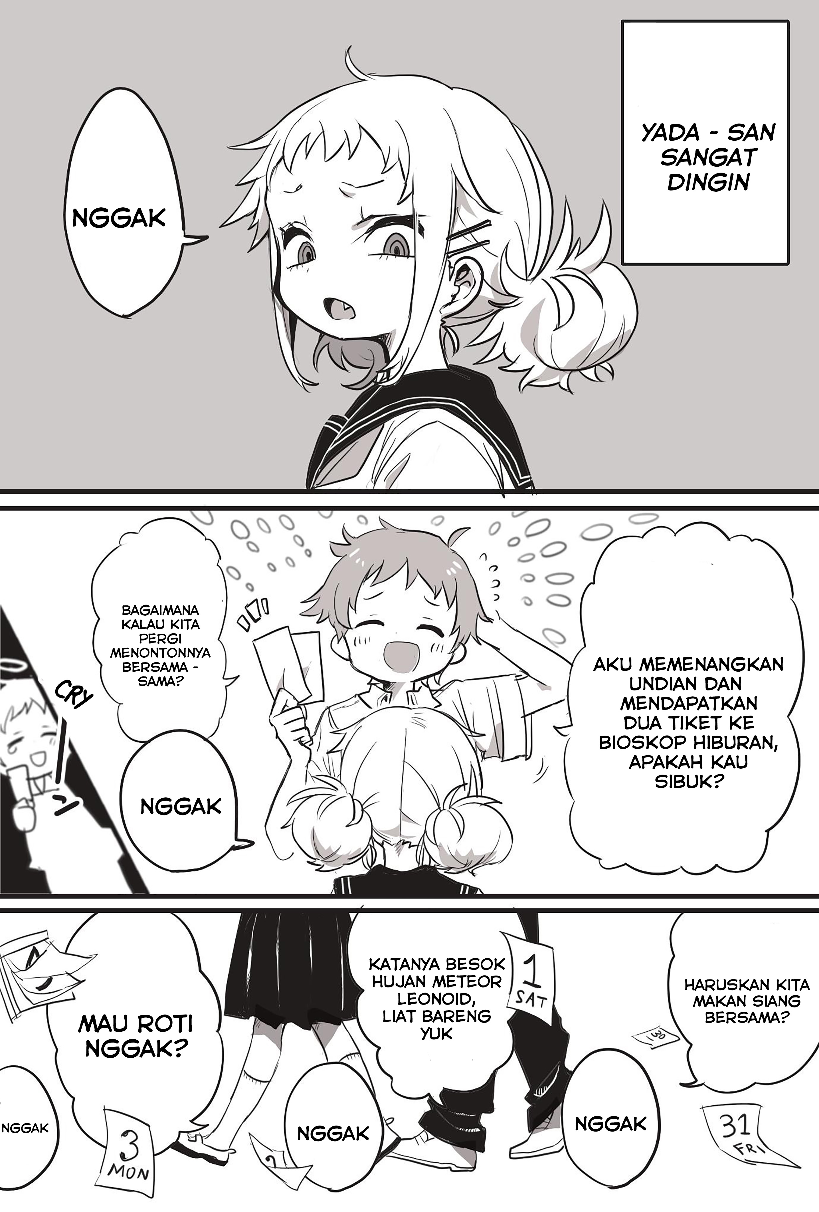 yada-san-is-cold - Chapter: 1