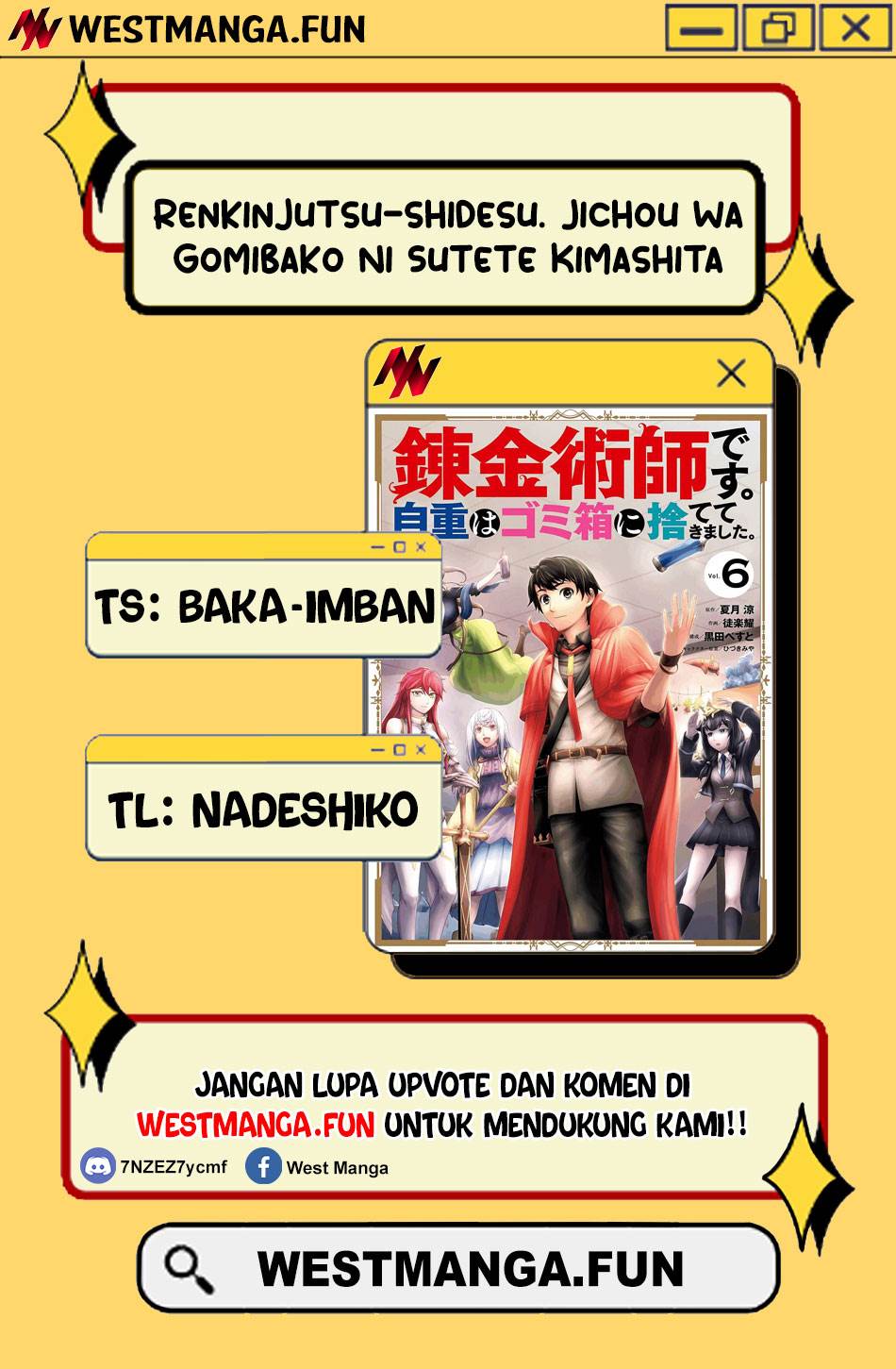 renkinjutsu-shidesu-jichou-wa-gomibako-ni-sutete-kimashita - Chapter: 8