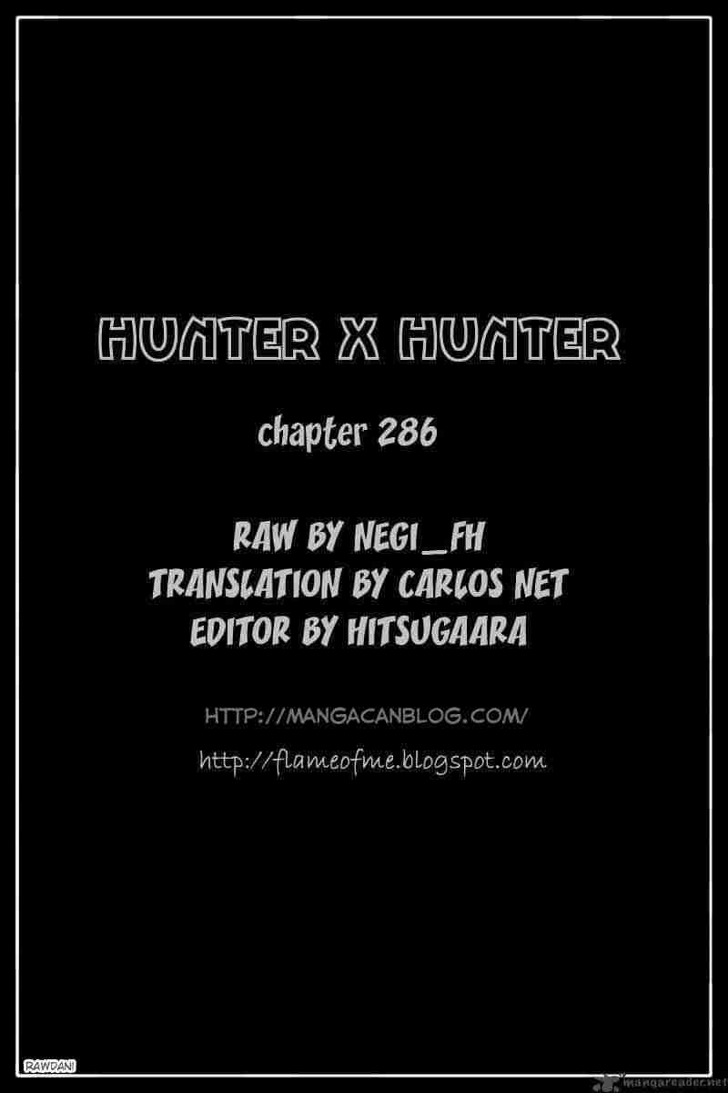hunter-x-hunter - Chapter: 286