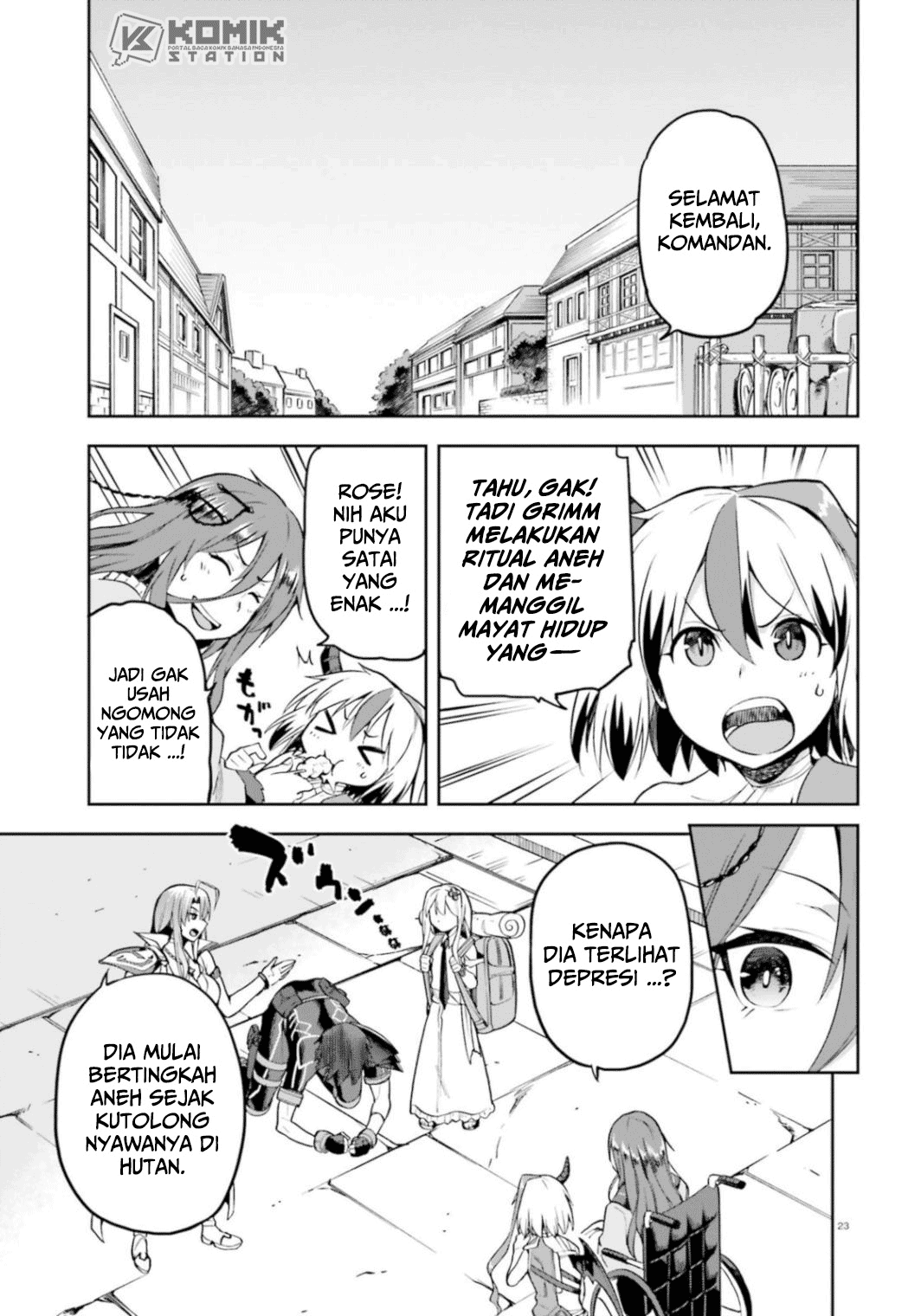 sentouin-hakenshimasu - Chapter: 18