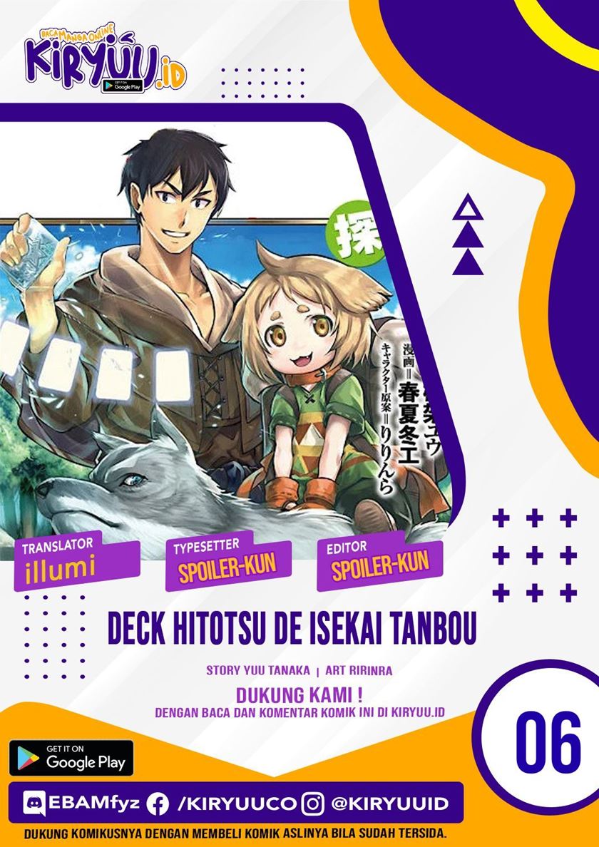 deck-hitotsu-de-isekai-tanbou - Chapter: 6