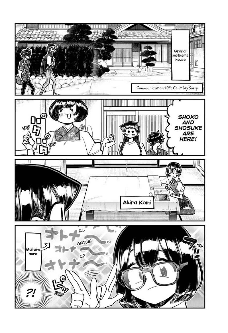 komi-san-wa-komyushou-desu - Chapter: 409