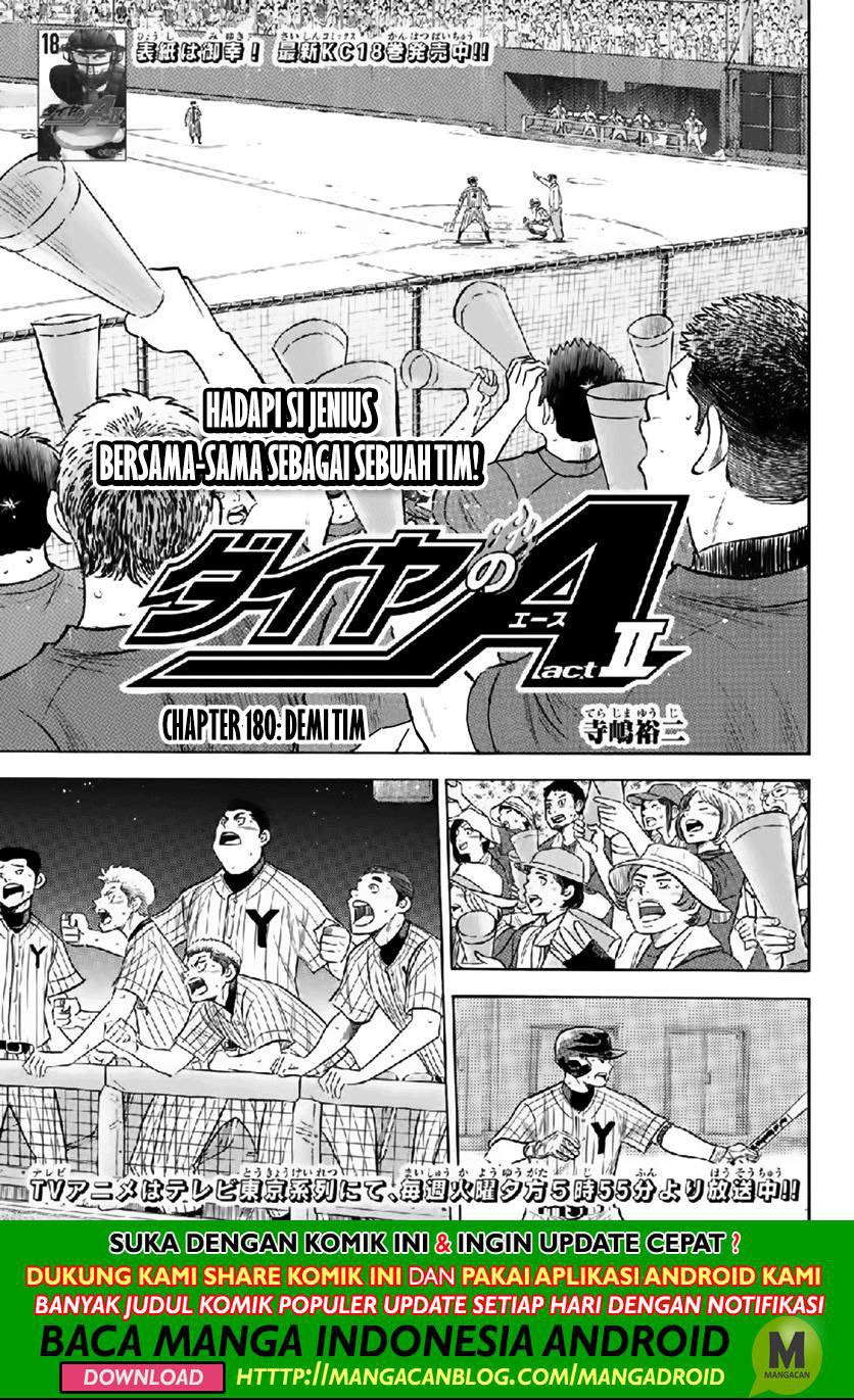 diamond-no-ace-act-2 - Chapter: 180